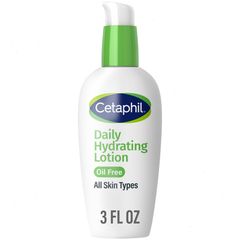 Cetaphil Hydrating Oil-Free Face Lotion Moisturizer with Hyaluronic Acid - 3 fl oz