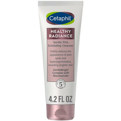 Cetaphil Healthy Radiance Gentle PHA Exfoliating Cleanser - 4.2 fl oz: Paraben-Free Liquid for Sensitive Skin