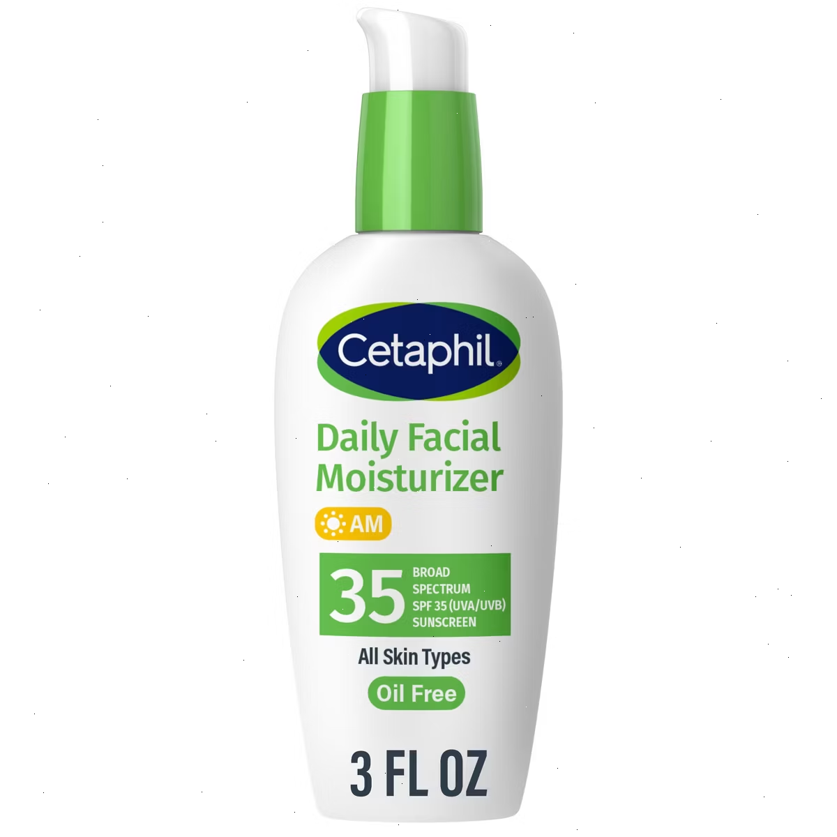 Cetaphil Daily Face Moisturizer Sunscreen Lotion - SPF 35 - 3 fl oz