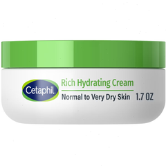 Cetaphil Rich Hydrating Face Cream Moisturizer with Hyaluronic Acid - 1.7oz