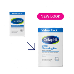Cetaphil Deep Cleansing Skin Bar Soap - 3pk - 4.5oz each