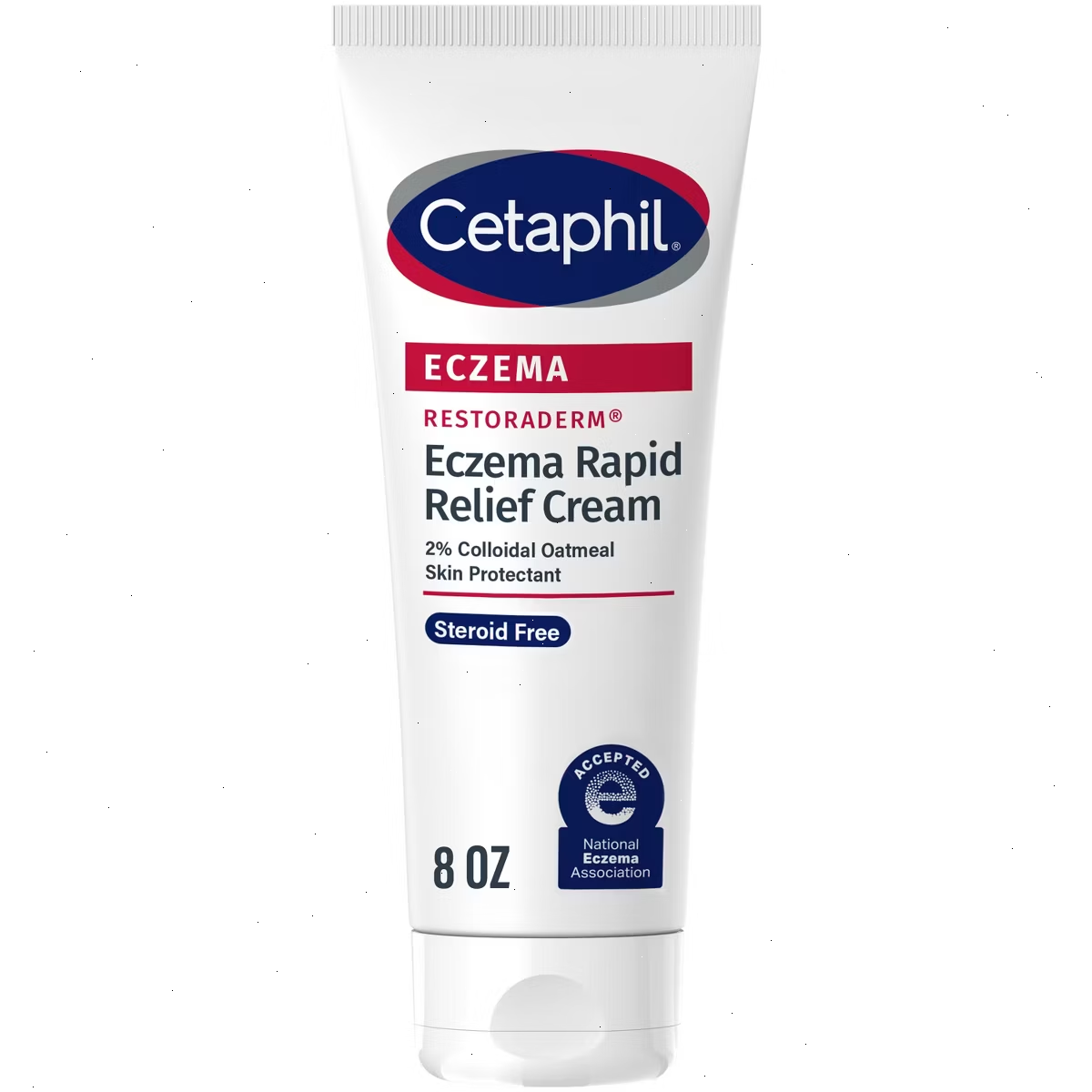 Cetaphil Eczema Restoraderm Flare-Up Relief Cream for Body -  Unscented - 8oz